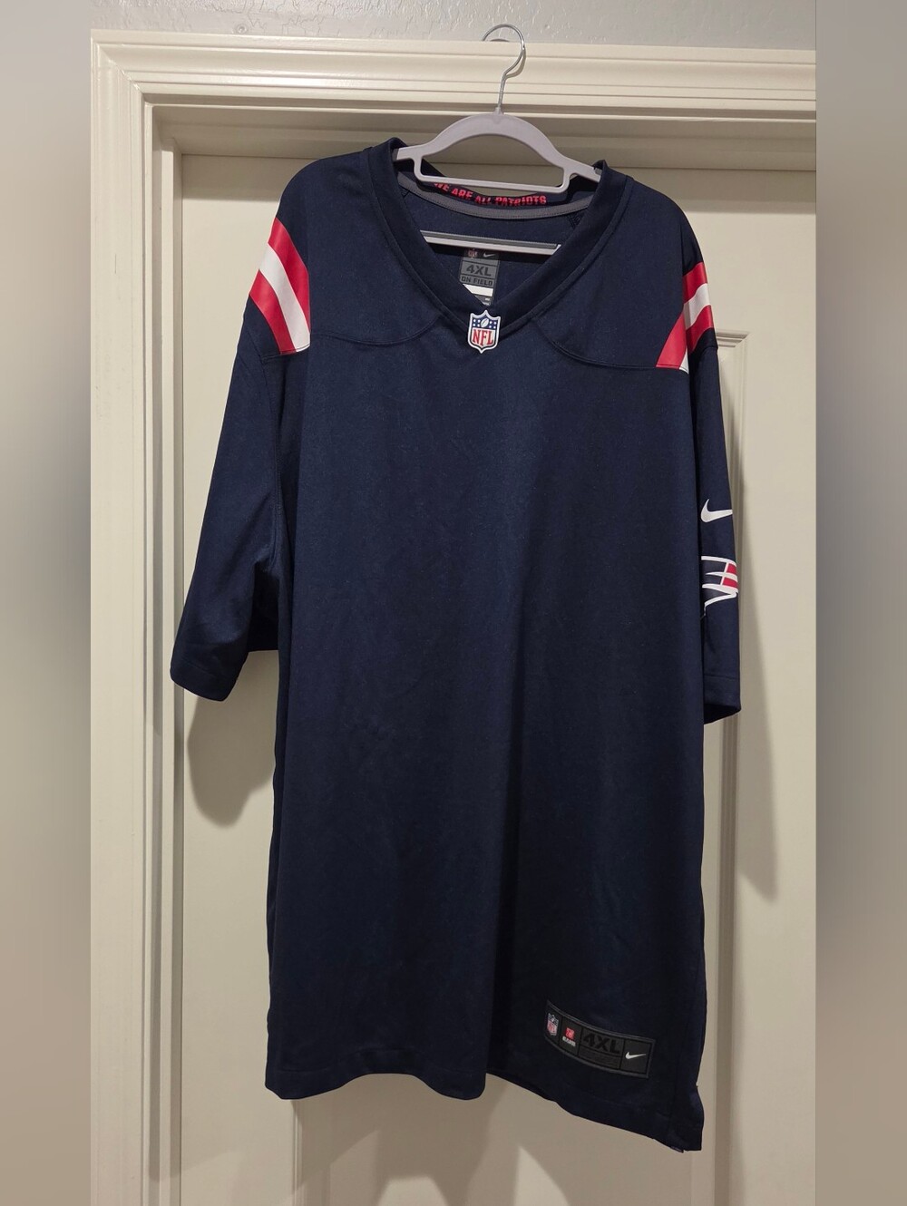 Nike NFL Men’s Navy Football Jersey - 4XL